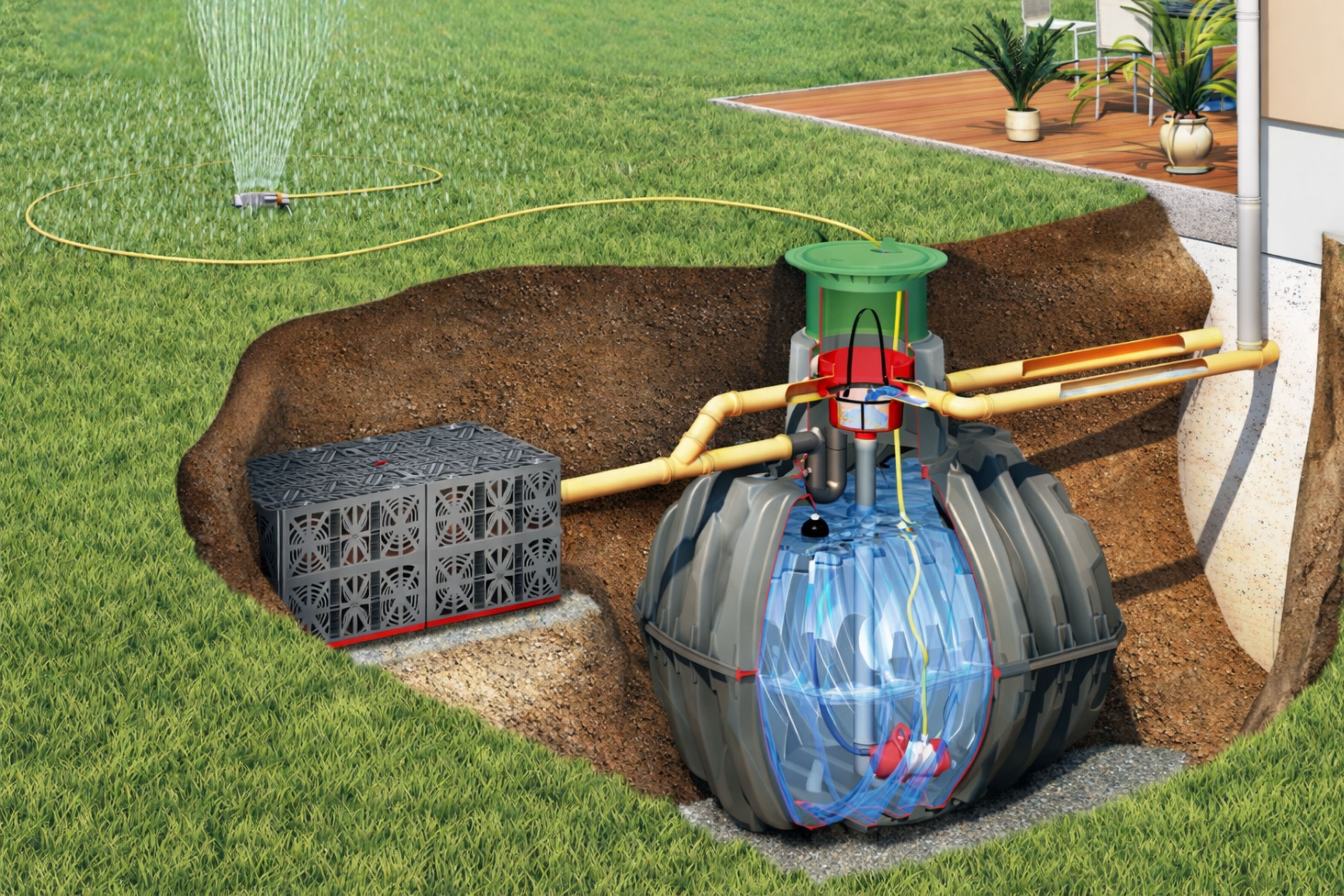 Lietus ūdens tvertne